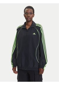 Adidas - adidas Bluza Teamgeist adicolor JY2585 Czarny Oversize. Kolor: czarny. Materiał: syntetyk