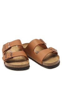 Birkenstock Klapki Arizona Bs 1019067 Brązowy. Kolor: brązowy. Materiał: skóra #4