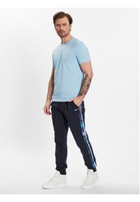 BOSS - Boss Spodnie dresowe 50483952 Granatowy Relaxed Fit. Kolor: niebieski. Materiał: bawełna, dresówka, syntetyk #5