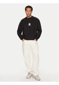 Hugo - HUGO Bluza Durungu 50530427 Czarny Relaxed Fit. Kolor: czarny. Materiał: bawełna #5