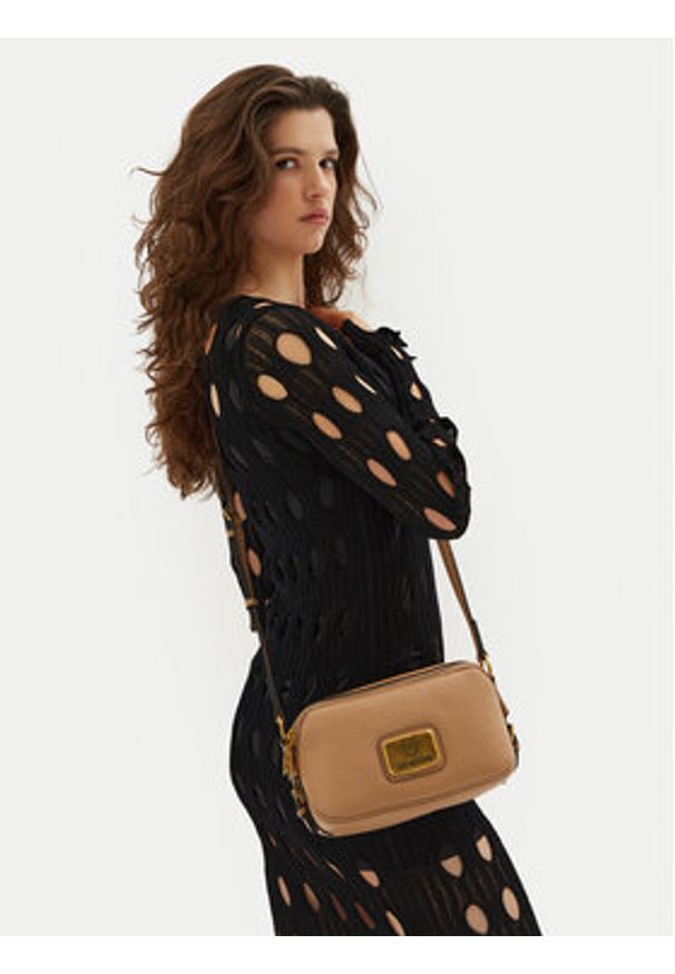 Love Moschino - LOVE MOSCHINO Torebka JC4272PP0LKB0106 Brązowy. Kolor: brązowy. Materiał: skórzane