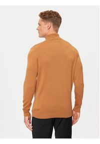 Karl Lagerfeld - KARL LAGERFELD Golf 655058 544399 Brązowy Regular Fit. Typ kołnierza: golf. Kolor: brązowy. Materiał: wełna #3