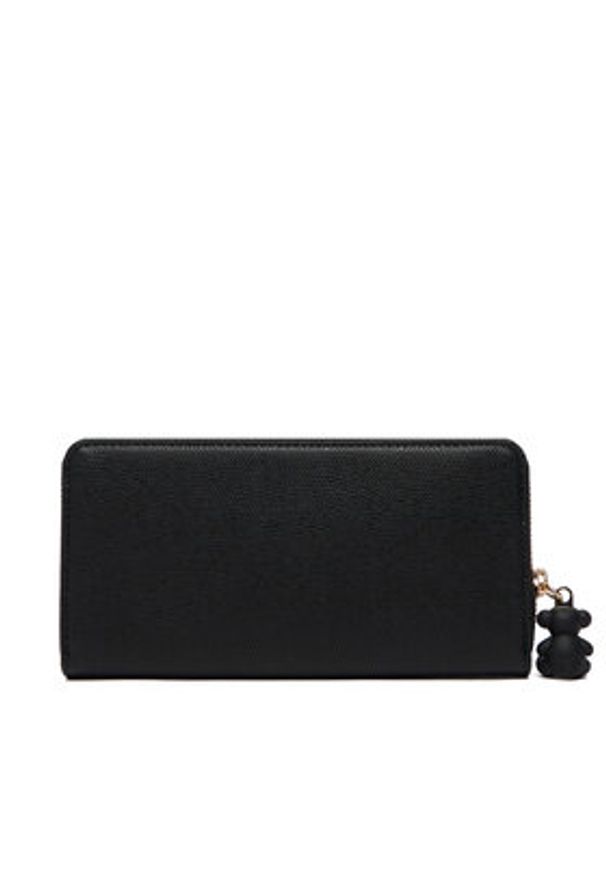 Tous - TOUS Portfel 2002374051 Czarny. Kolor: czarny. Materiał: skóra