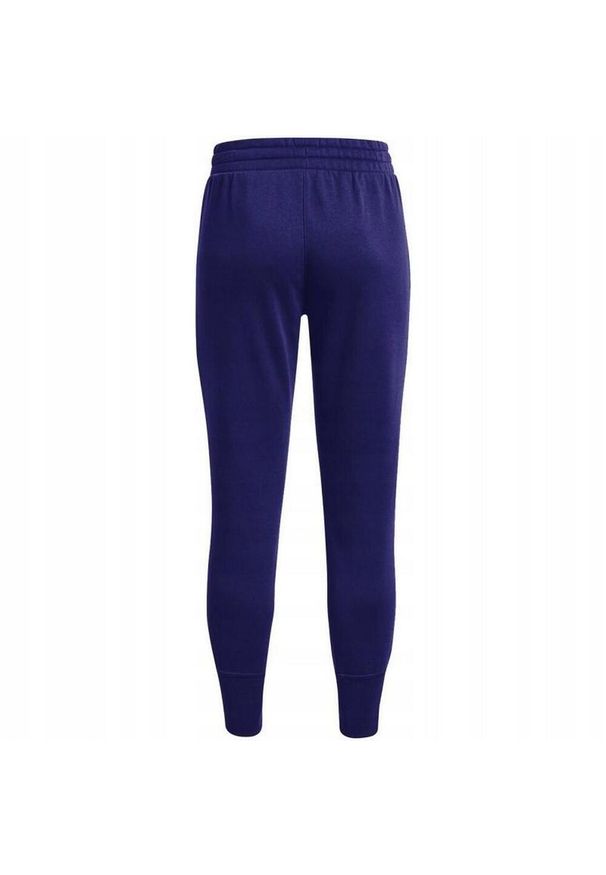Under Armour - Spodnie Do Biegania Rival Fleece Dla Kobiet. Kolor: niebieski. Sport: turystyka piesza