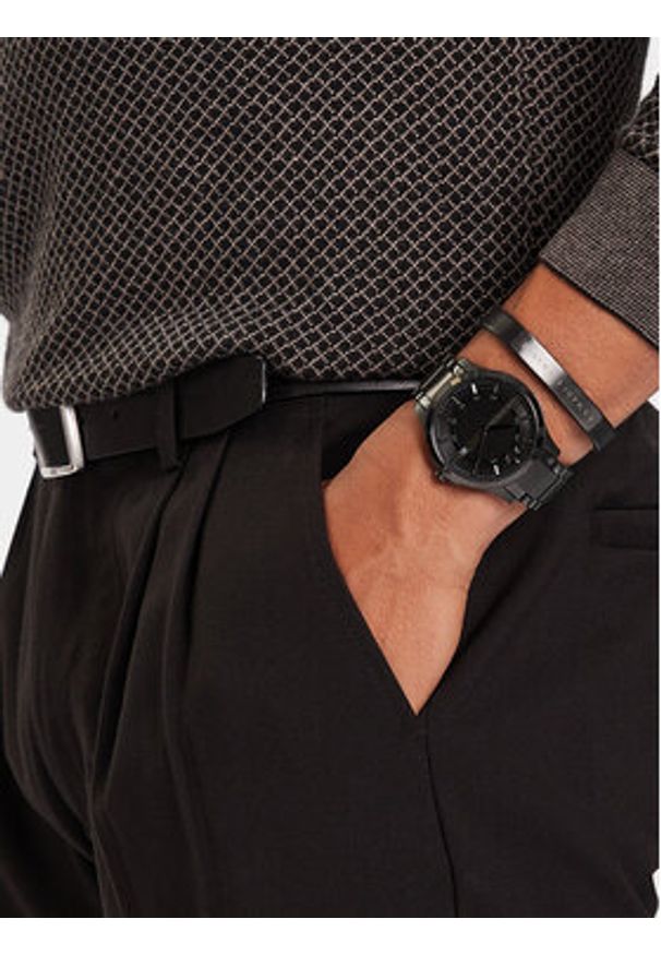 Armani Exchange Zegarek Hampton AX7101 Czarny. Kolor: czarny