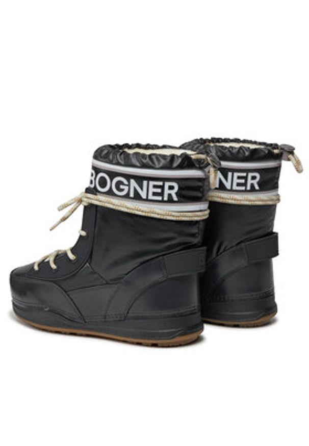 Bogner Śniegowce La Plagne 1 G 32347004 Czarny. Kolor: czarny. Materiał: skóra