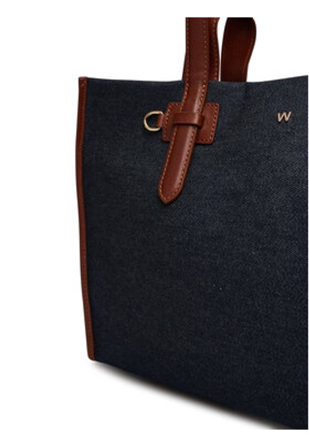 Weekend Max Mara Torebka Giannadenim 2525516104650 Niebieski. Kolor: niebieski