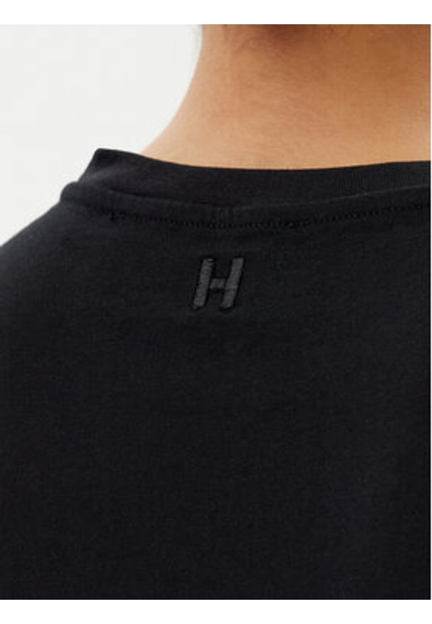 Silvian Heach T-Shirt GPP25098TS Czarny Regular Fit. Kolor: czarny. Materiał: bawełna