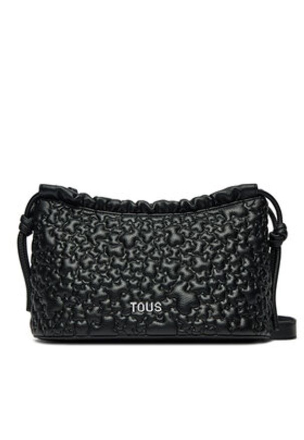 Tous - TOUS Torebka Puffy Bear 2002185351 Czarny. Kolor: czarny. Materiał: skórzane