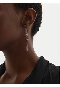Guess Kolczyki JUBE04 412JW Srebrny. Materiał: metalowe. Kolor: srebrny #3