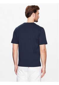 J.Lindeberg T-Shirt Dale FMJT07727 Granatowy Regular Fit. Kolor: niebieski. Materiał: bawełna #5