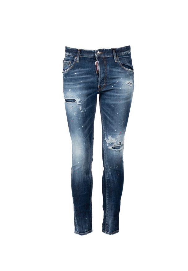 DSQUARED2 - Dsquared2 Jeansy "Super Twinky Jean" | S74LB1254S30789 | Mężczyzna | Niebieski. Kolor: niebieski. Długość: do kostek. Styl: elegancki
