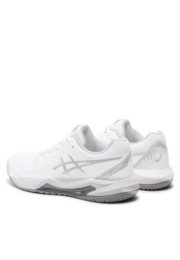 Asics Buty do tenisa Gel-Dedicate 8 1042A237 Biały. Kolor: biały. Materiał: skóra. Sport: tenis