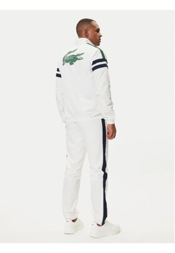 Lacoste Dres WH4766 Écru Regular Fit. Materiał: syntetyk