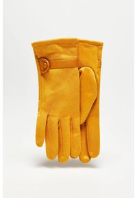 MOODO - Rękawiczki z imitacji zamszu. Materiał: zamsz. Wzór: gładki #1