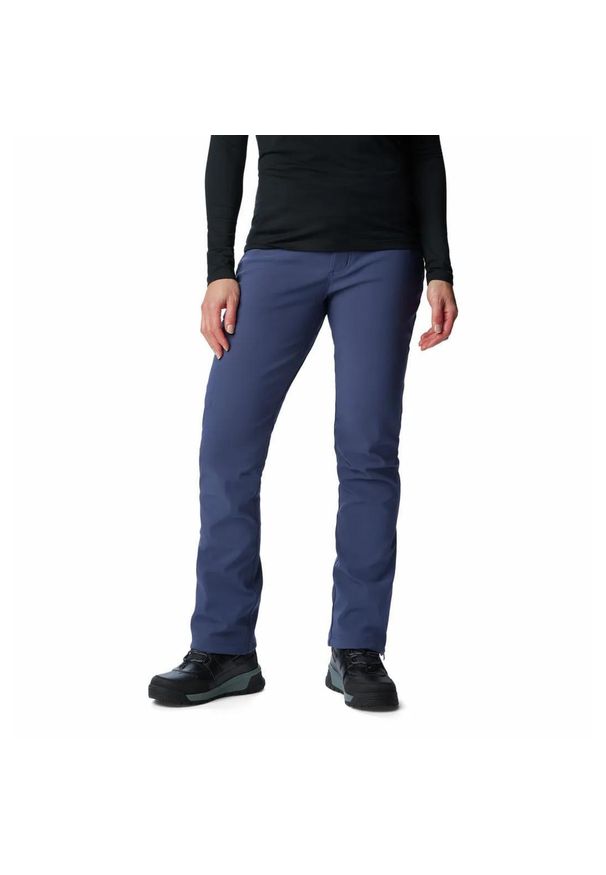 columbia - Spodnie Columbia Back Beauty Passo Alto Iii. Kolor: niebieski