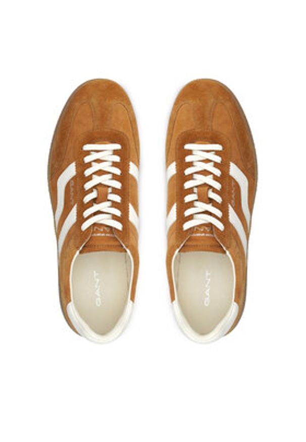 GANT - Gant Sneakersy 31633011 Pomarańczowy. Kolor: pomarańczowy. Materiał: skóra, zamsz
