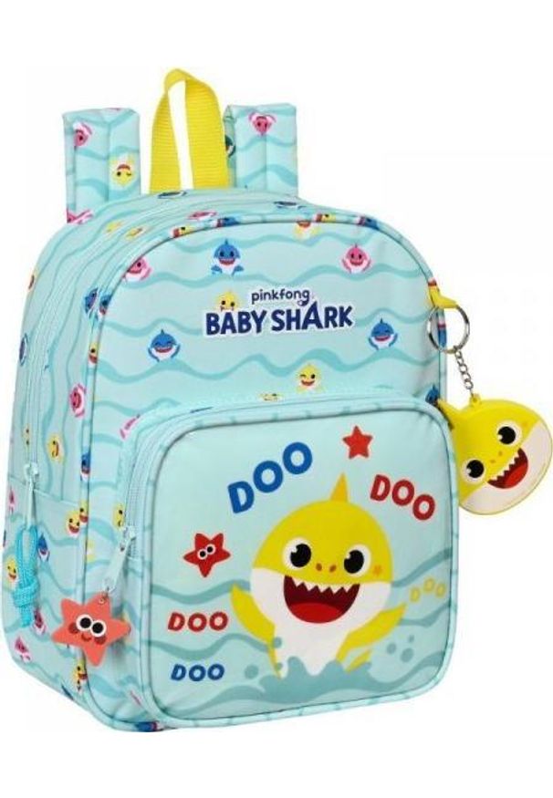 Baby Shark Plecak szkolny Baby Shark Beach day Żółty Jasnoniebieski (22 x 27 x 10 cm). Kolor: wielokolorowy, żółty, niebieski