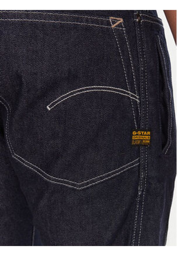 G-Star RAW - G-Star Raw Jeansy Contor 3D D27222-D316 Granatowy Slim Fit. Kolor: niebieski. Materiał: bawełna