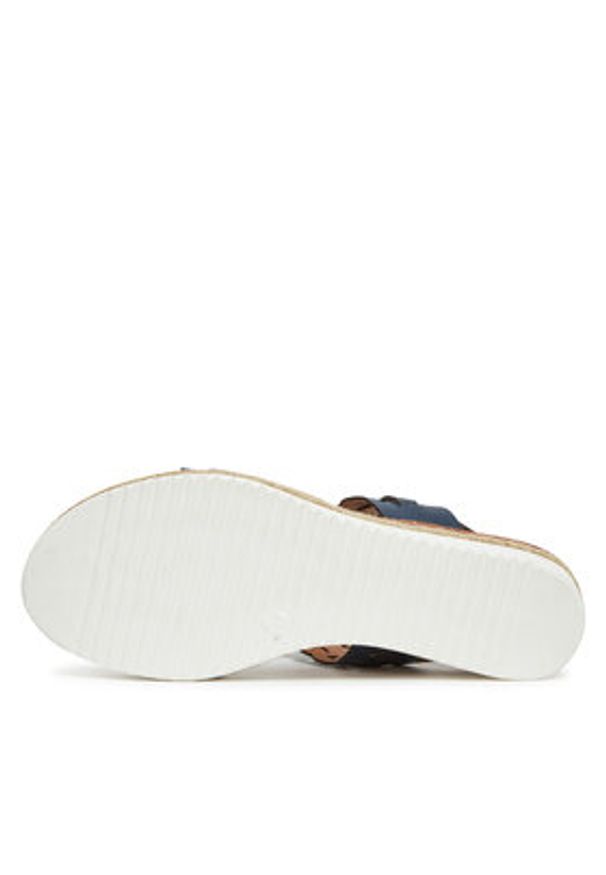 Clara Barson Espadryle WS2189-52 Granatowy. Kolor: niebieski. Materiał: syntetyk, materiał