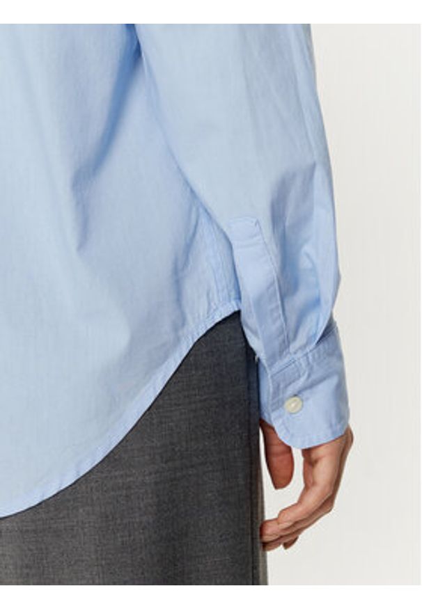 GAP - Gap Koszula 841125-11 Niebieski Loose Fit. Kolor: niebieski. Materiał: bawełna