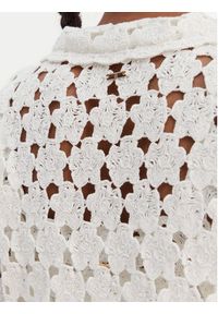 Fracomina Kardigan FR26ST8018K488R6 Écru Regular Fit. Materiał: bawełna #4