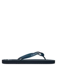 Calvin Klein Jeans Japonki Beach Sandal Transparent Tpu YM0YM01267 Granatowy. Kolor: niebieski
