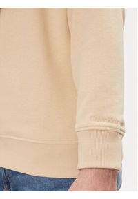 Calvin Klein Jeans Bluza Embro Badge J30J325270 Beżowy Regular Fit. Kolor: beżowy. Materiał: bawełna #5