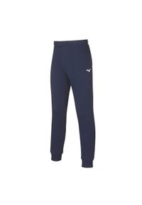Spodnie do biegania Mizuno Team. Kolor: niebieski. Sport: fitness #1