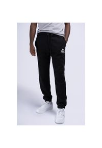 Spodnie do biegania Lonsdale Saintfield. Kolor: czarny, wielokolorowy, biały. Materiał: dresówka #1