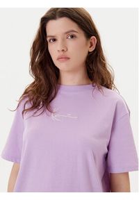 Karl Kani T-Shirt Cherry Print PD00005461 Fioletowy Oversize. Kolor: fioletowy. Materiał: bawełna. Wzór: nadruk