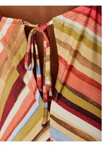 Vero Moda Sukienka letnia Ellie 10345251 Pomarańczowy Regular Fit. Kolor: pomarańczowy. Materiał: wiskoza. Sezon: lato #5