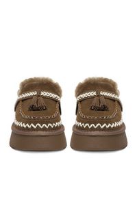 Badura Śniegowce EO-CRYSTAL-TS6291 Brązowy. Kolor: brązowy. Materiał: skóra, zamsz #4