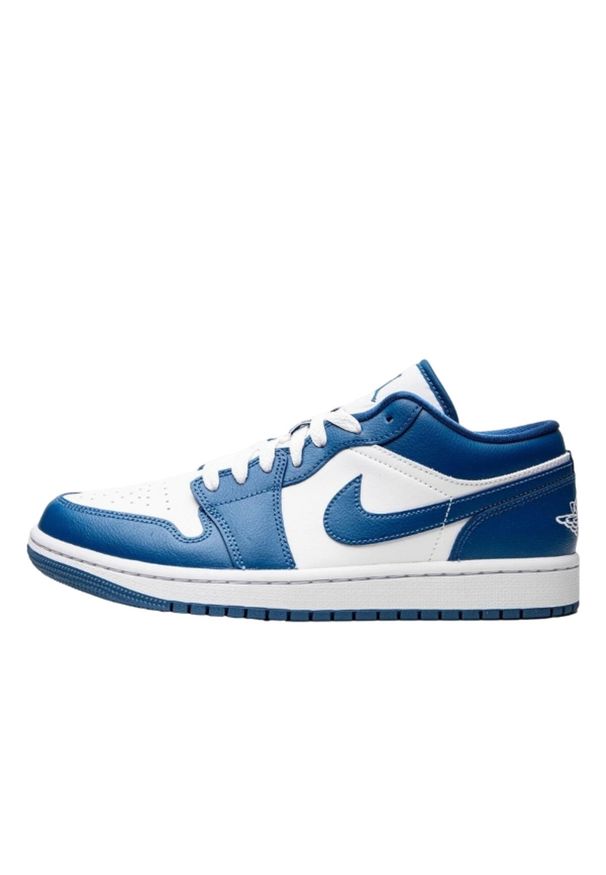Buty do chodzenia dla dorosłych Air Jordan 1 Low Marina Blue. Kolor: niebieski. Sport: turystyka piesza