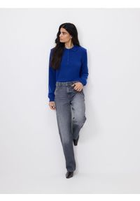 Reserved - Jeansy straight - szary. Kolor: szary #1