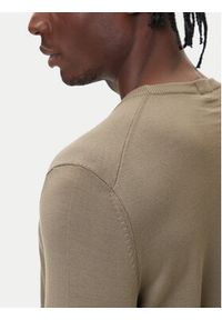 BOSS Sweter Baram-L 50476363 Brązowy Regular Fit. Kolor: brązowy. Materiał: wełna #4