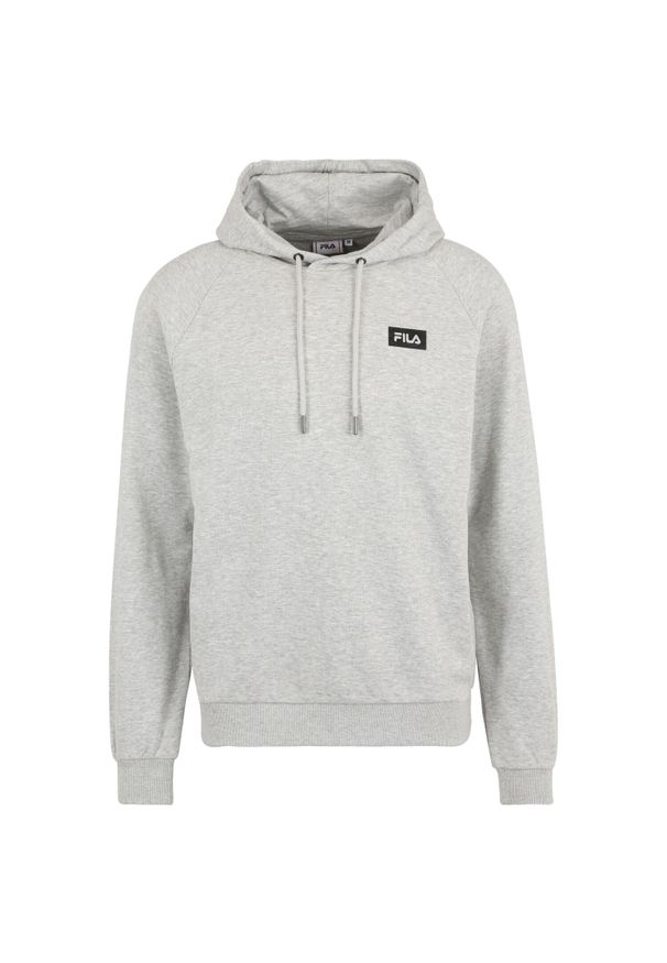 Fila Belfort Hoody, męska bluza. Typ kołnierza: kaptur. Kolor: szary, wielokolorowy. Materiał: poliester, bawełna, wiskoza