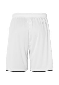UHLSPORT - Szorty Uhlsport Club. Kolor: czarny, biały, wielokolorowy. Materiał: poliester. Sport: fitness, piłka nożna