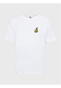 Volcom T-Shirt Balister A4312306 Biały Relaxed Fit. Kolor: biały. Materiał: bawełna