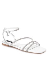 Nine West Sandały WFA2766-1 Biały. Kolor: biały. Materiał: skóra #2