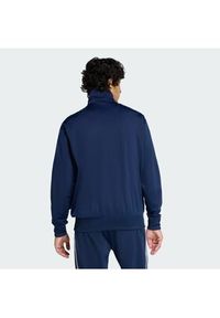 Adidas - adidas Bluza Firebird KD8313 Granatowy Loose Fit. Kolor: niebieski. Materiał: syntetyk #4