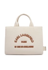 Karl Lagerfeld - Torebka KARL LAGERFELD. Kolor: beżowy #1