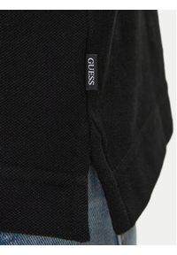 Guess Jeans Polo M6RP24 KCJV1 Czarny Regular Fit. Typ kołnierza: polo. Kolor: czarny. Materiał: bawełna #4