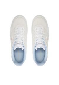 TOMMY HILFIGER - Tommy Hilfiger Sneakersy Heritage Court Sneaker FW0FW07890 Biały. Kolor: biały. Materiał: skóra, zamsz #2