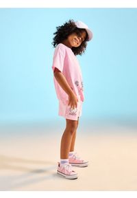 Sinsay - Bawełniane szorty z nadrukiem Miffy - różowy. Kolor: różowy. Materiał: bawełna. Wzór: nadruk #1