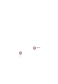W.KRUK - Kolczyki z ciemnoróżowymi perłami. Kamień szlachetny: perła #1