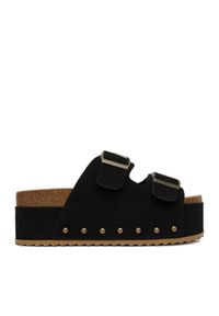 DeeZee Klapki CEO-WS069 Czarny. Kolor: czarny. Materiał: materiał #1