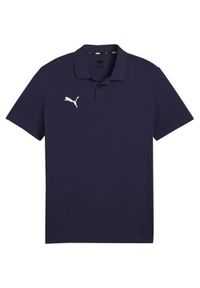 Koszulka sportowa męska Puma Team Goal Casuals. Typ kołnierza: polo. Kolor: niebieski