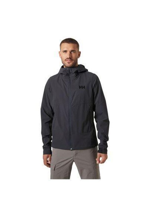 Kurtka wodoodporna z kapturem Helly Hansen Blaze. Typ kołnierza: kaptur. Kolor: szary, wielokolorowy, brązowy, czarny. Materiał: softshell. Sport: turystyka piesza