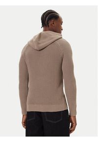 JOOP! Jeans Sweter 15 JJK-18Harrio 30049660 Beżowy Modern Fit. Kolor: beżowy. Materiał: bawełna #5